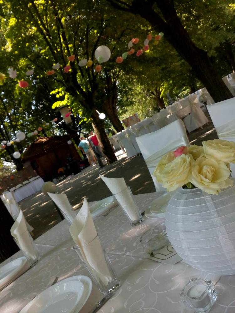 Organizacija venčanja u letnjoj bašti hotela oplenac